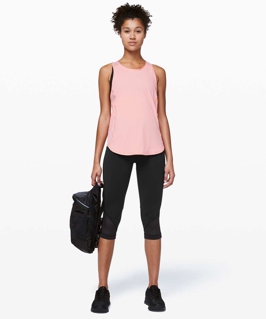 Lululemon Turn Up The Tension Crop 19" - Black