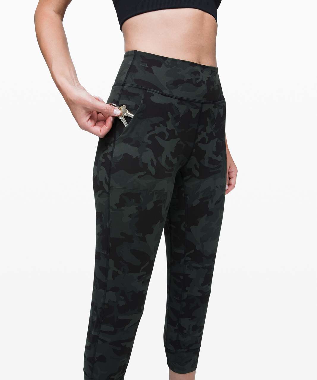 Lululemon Align Jogger Crop Camouflage Pants