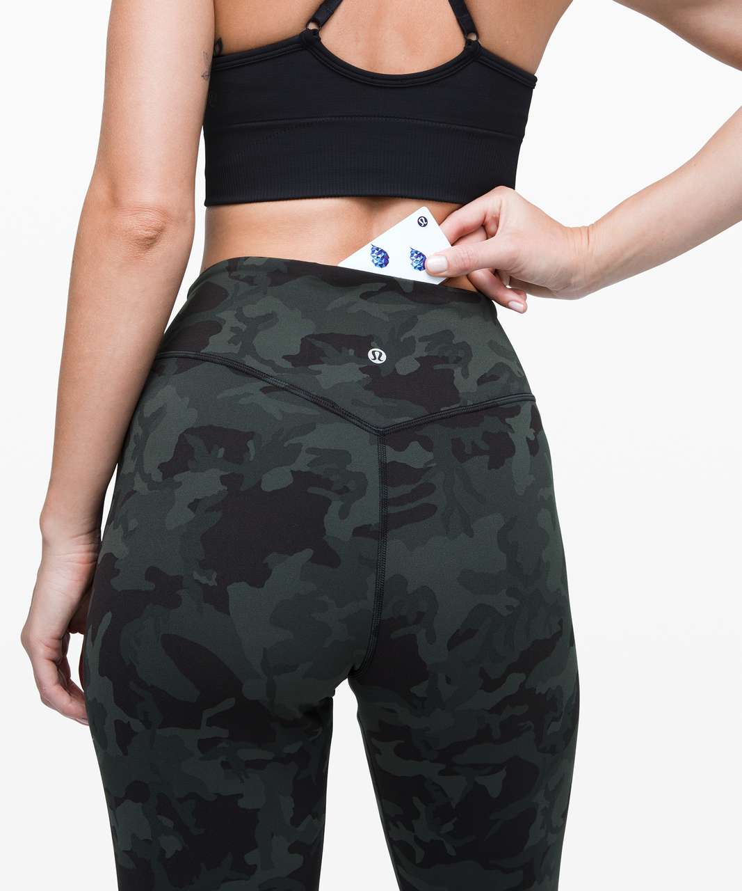 Lululemon Align Jogger Crop *23" - Incognito Camo Multi Gator Green