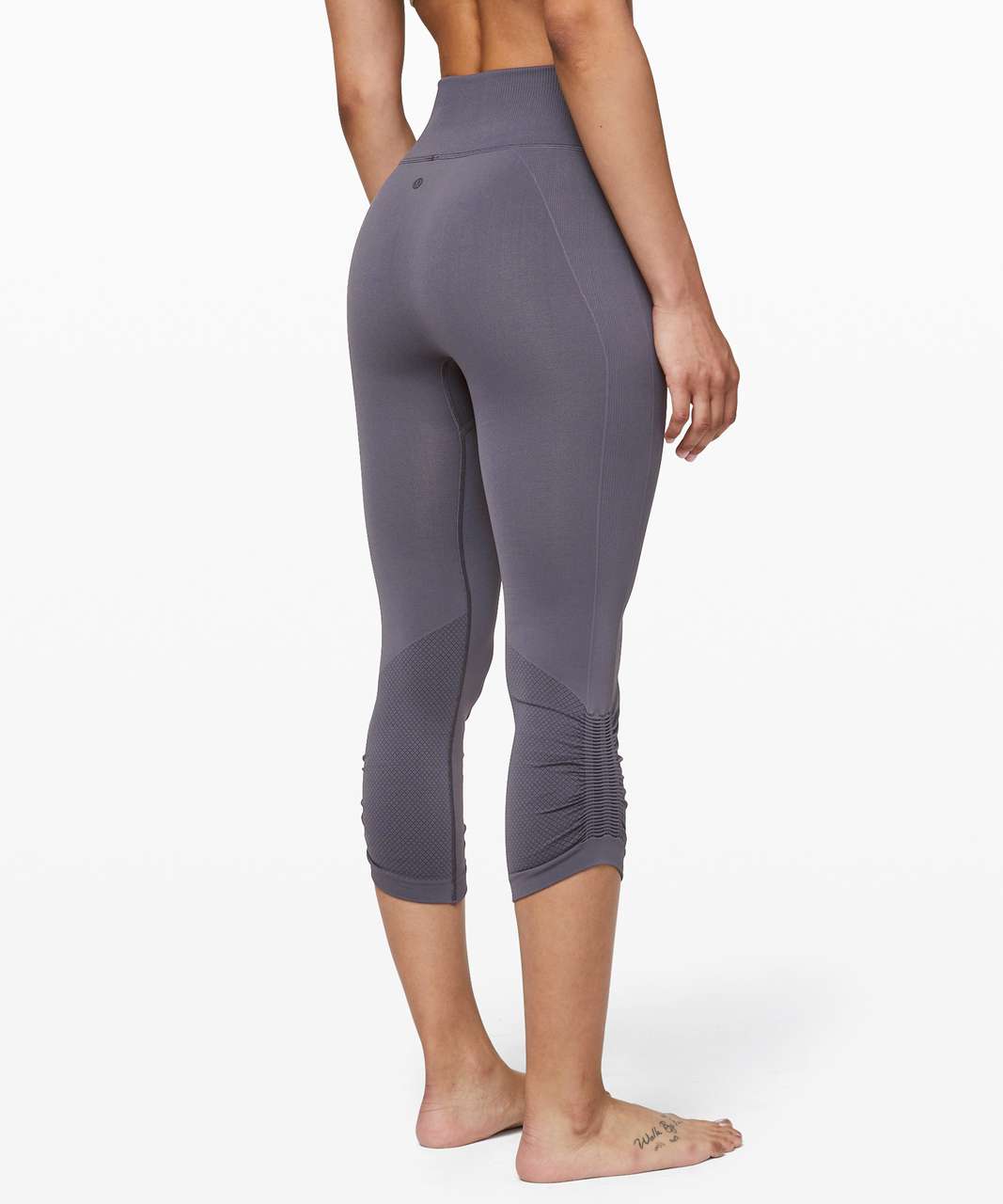 Lululemon Ebb To Street Crop 21 - Moonwalk - lulu fanatics