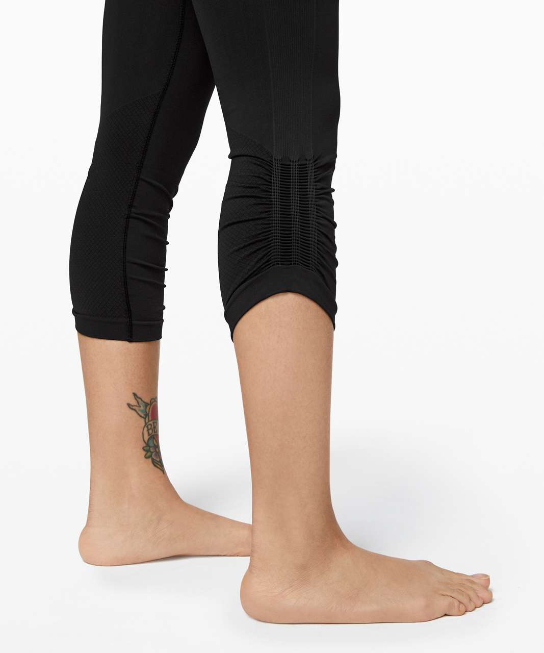 Lululemon Ebb To Street Crop 21" - Black