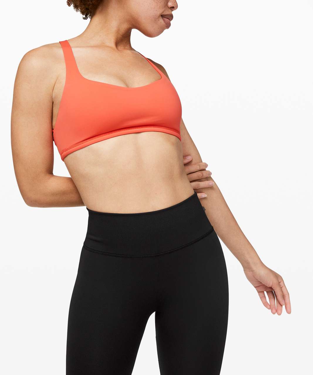 Lululemon Ebb To Street Crop 21" - Black