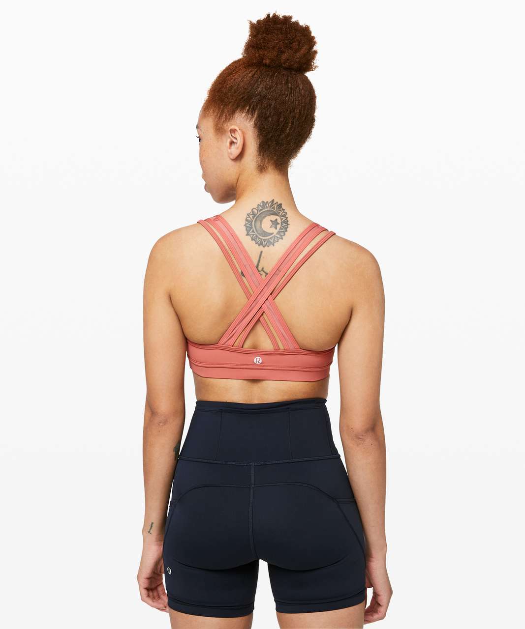 Lululemon Stash To Dash Bra - Rustic Coral