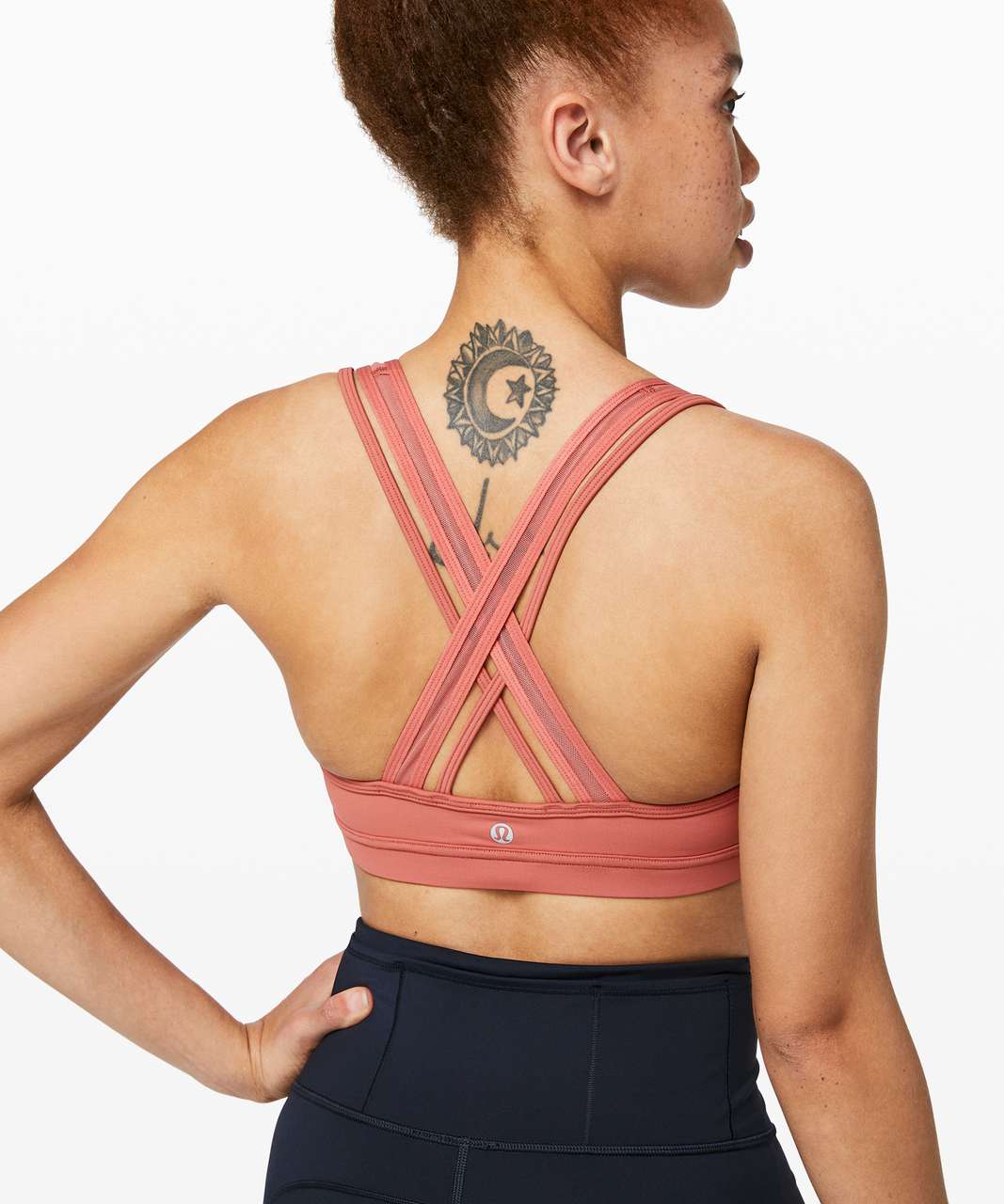 Lululemon Stash To Dash Bra - Rustic Coral