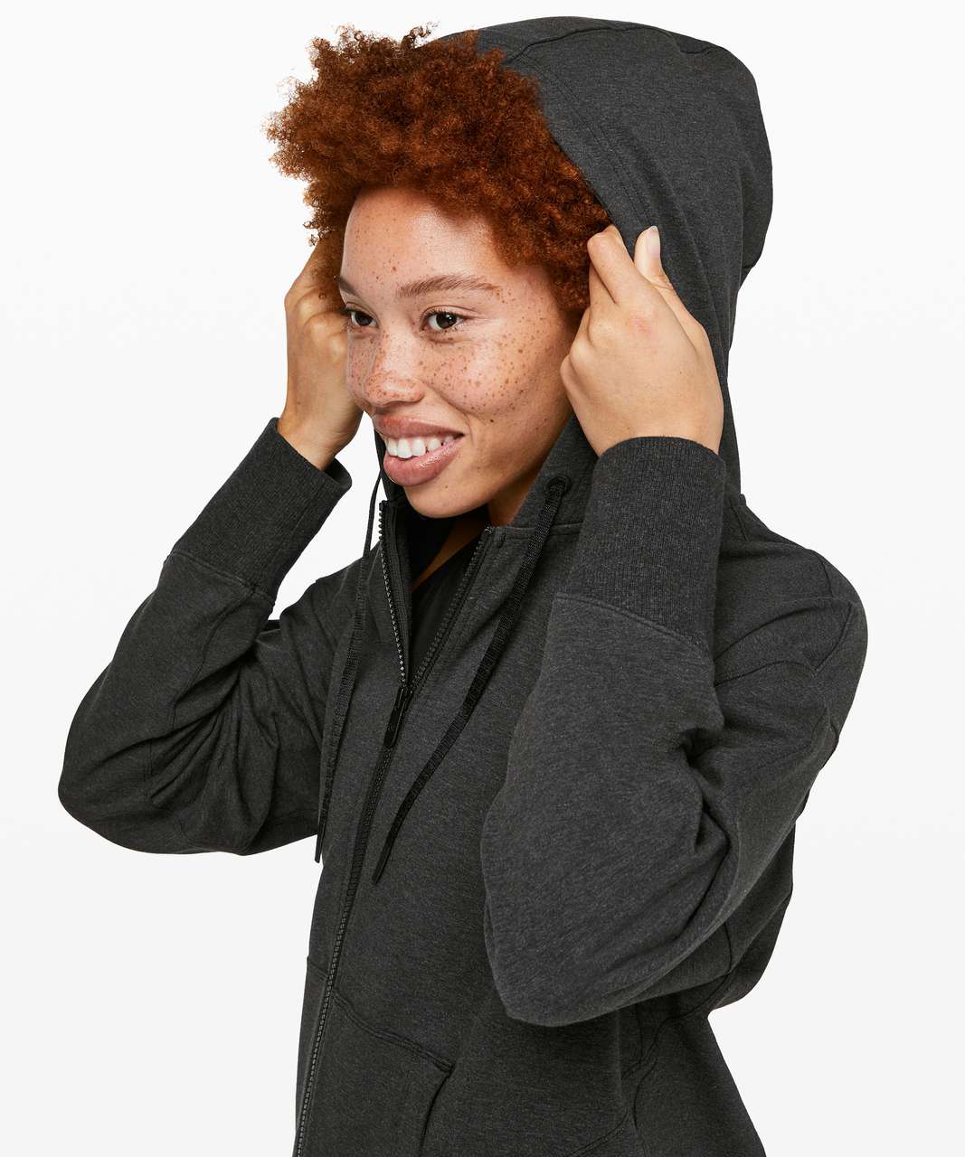 Lululemon Ready to Roll Hoodie - Heathered Black