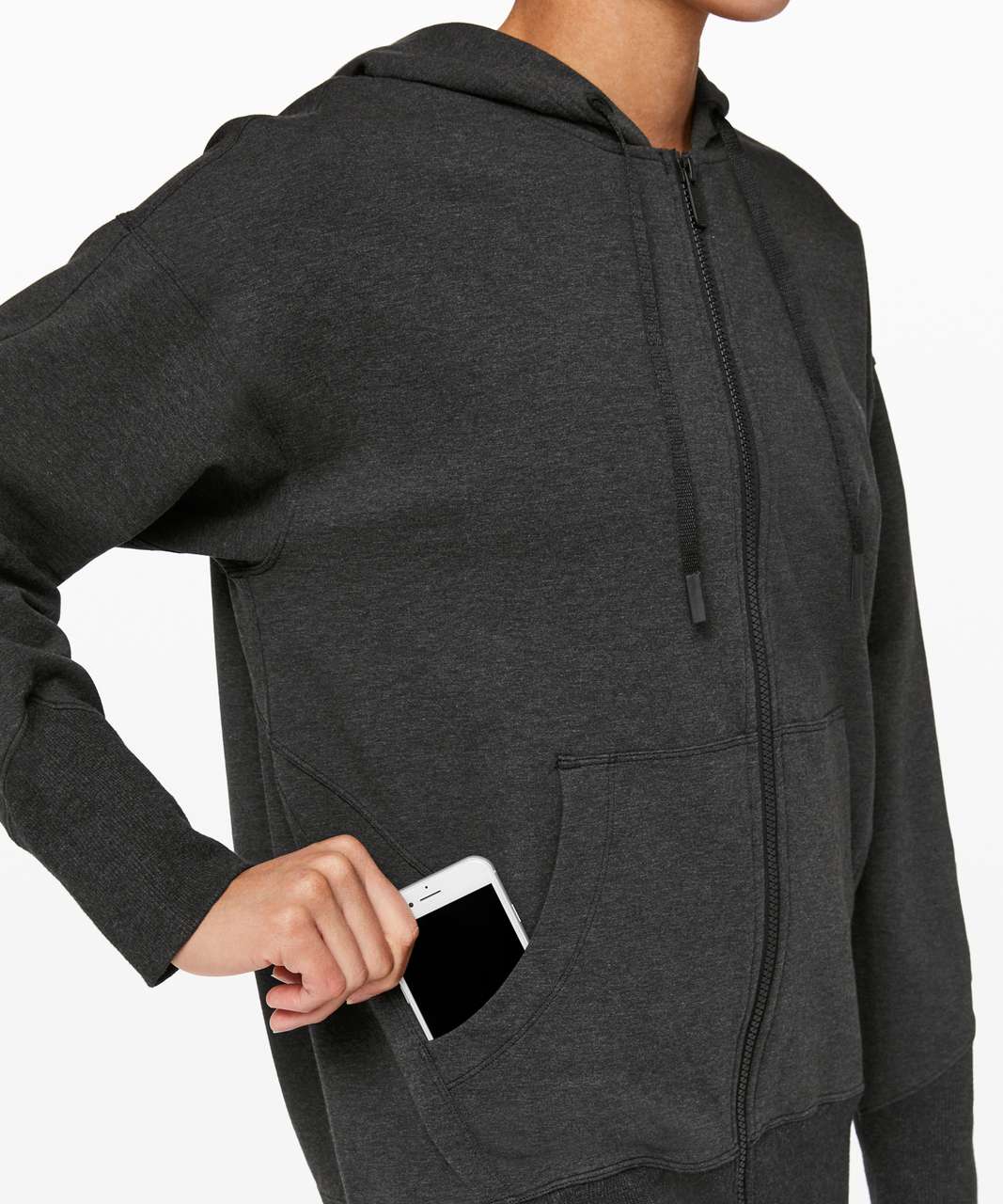 Lululemon Ready to Roll Hoodie - Heathered Black