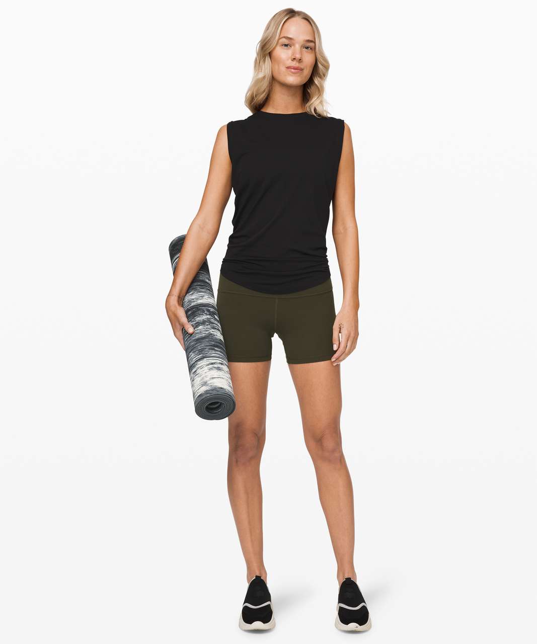 Lululemon Align Short *4 - Dark Olive - lulu fanatics