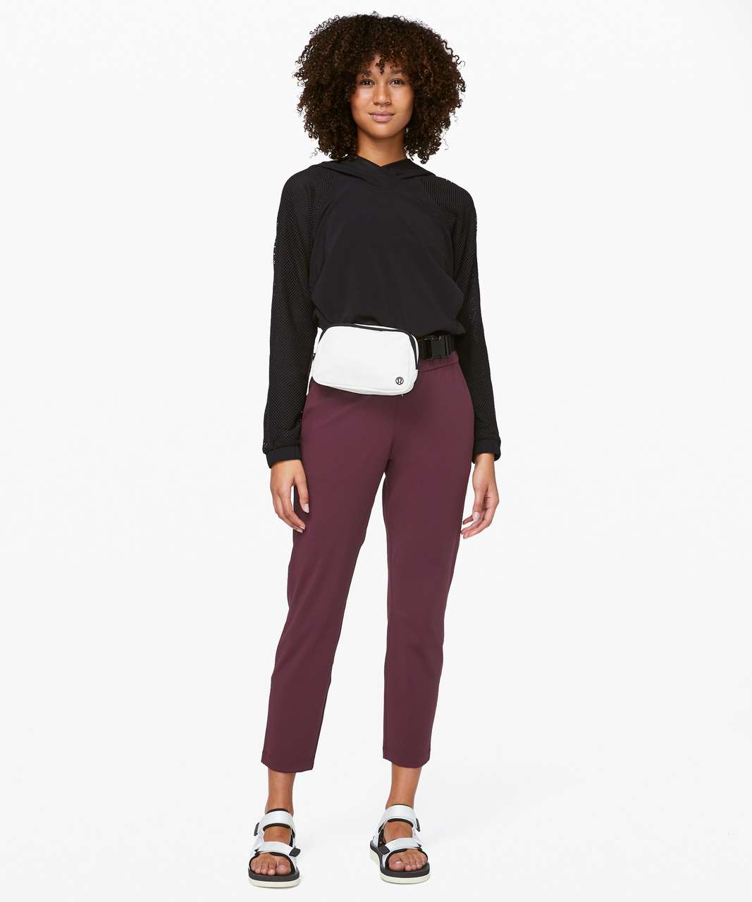 Lululemon On the Fly Wide-Leg 7/8 Pant *Woven 25 - Cassis - lulu