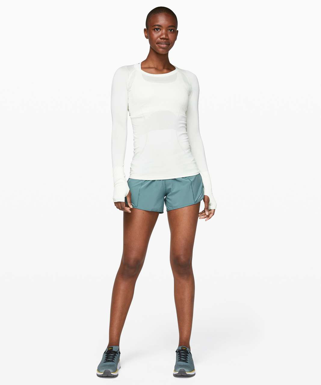 Lululemon Hotty Hot Short II *Long 4" - Aquatic Green