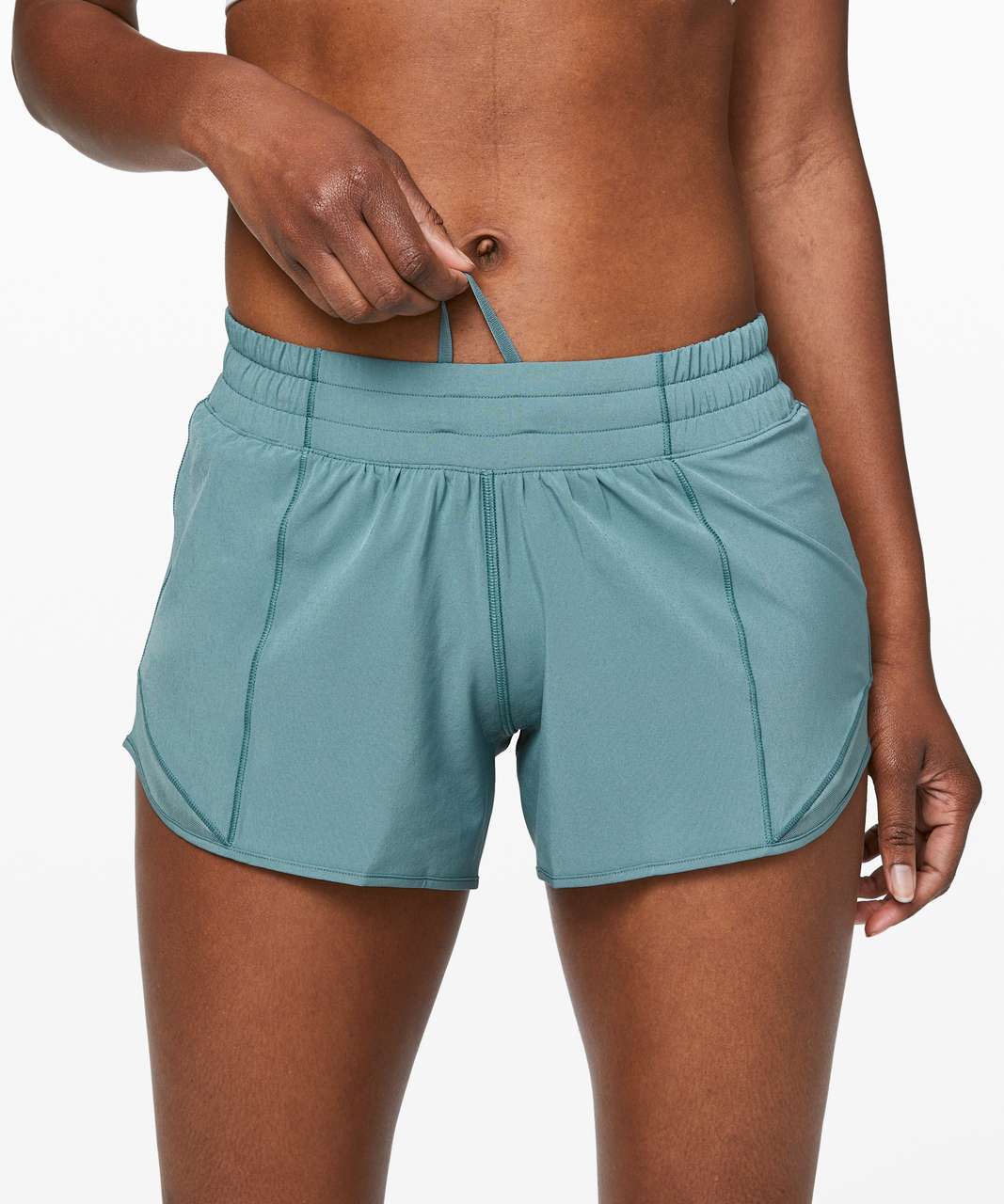 Lululemon Hotty Hot Short II *Long 4" - Aquatic Green