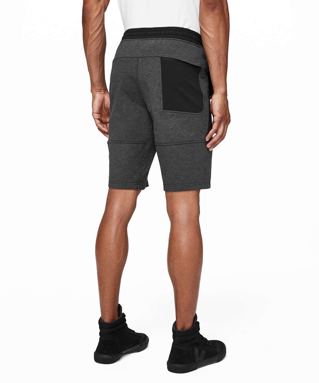 Lululemon City Commute Short *11" - Heathered Black / Black