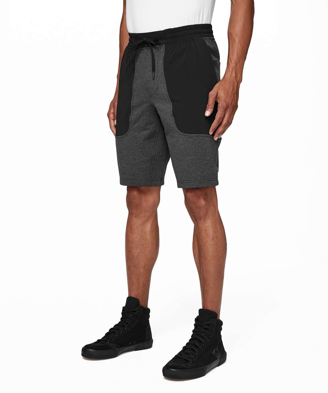 Lululemon City Commute Short *11" - Heathered Black / Black