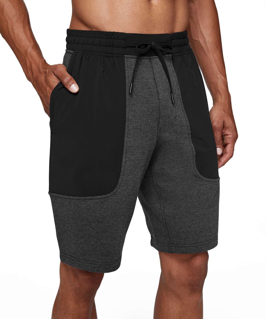 Lululemon City Commute Short *11" - Heathered Black / Black