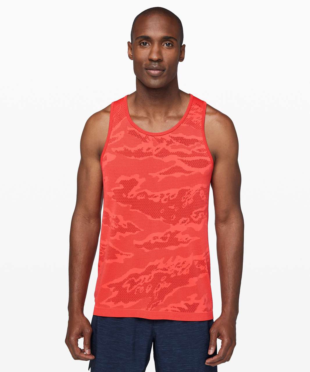 Lululemon Metal Vent Breathe Tank - Cayenne / Red Orange - lulu fanatics