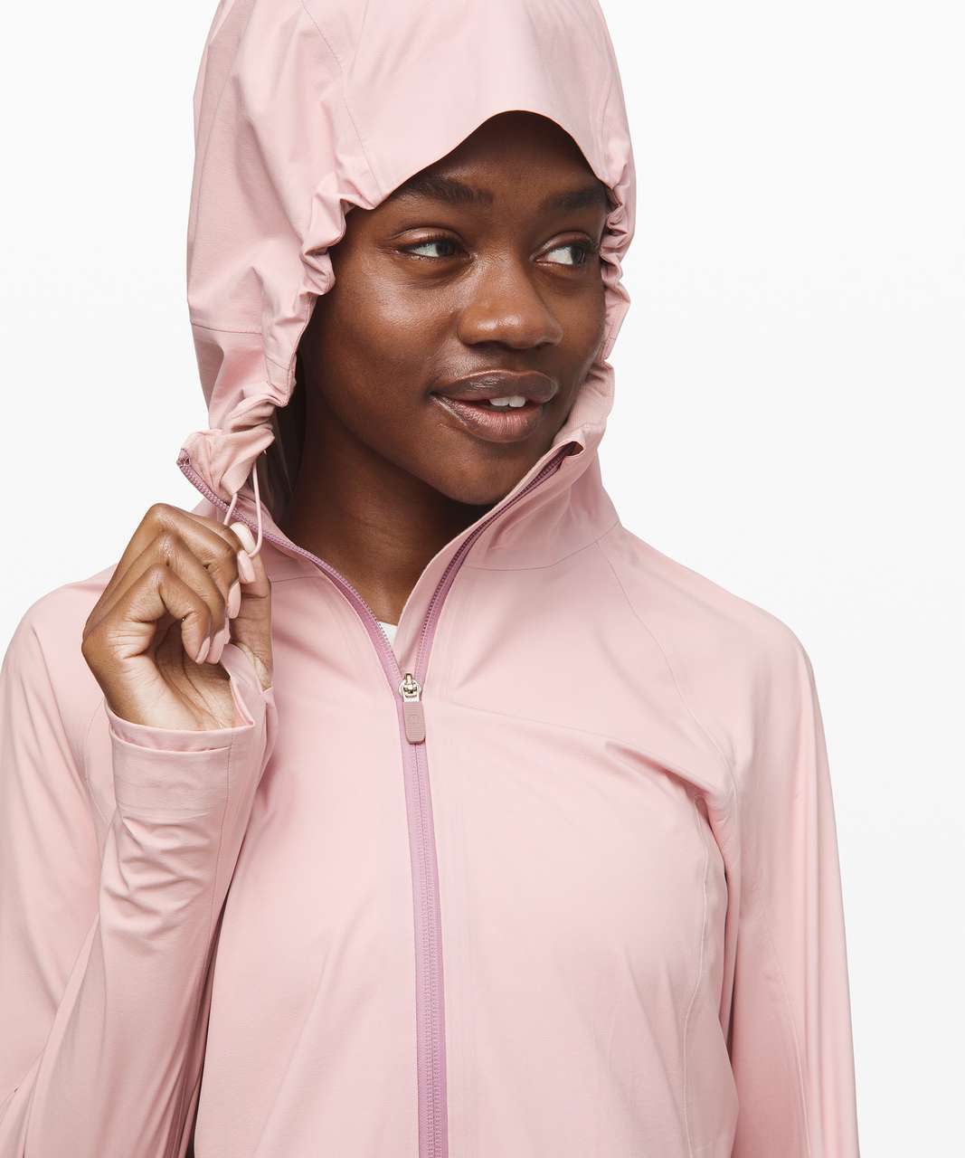 Lululemon The Rain Is Calling Jacket II - Porcelain Pink - lulu fanatics