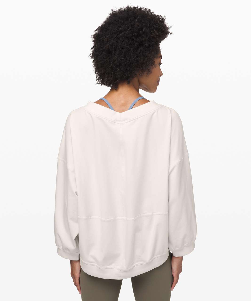 Lululemon Dare the Day Pullover - Light Ivory