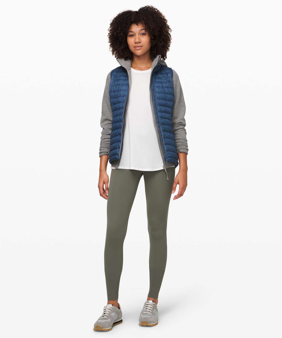 Lululemon Pack It Down Vest - Green Twill - lulu fanatics