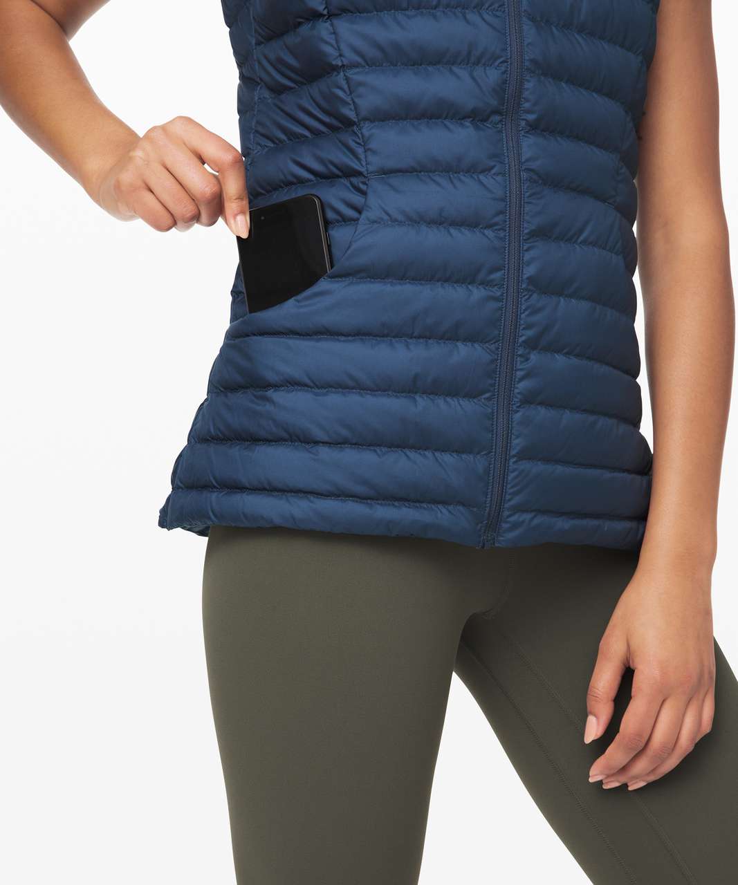 Lululemon Pack It Down Vest - Code Blue