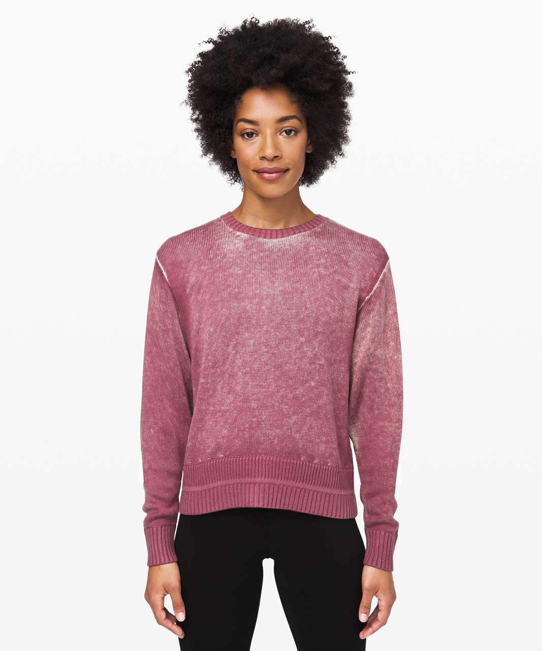 Lululemon Hazy Day Sweater - Plumful / Pink Bliss