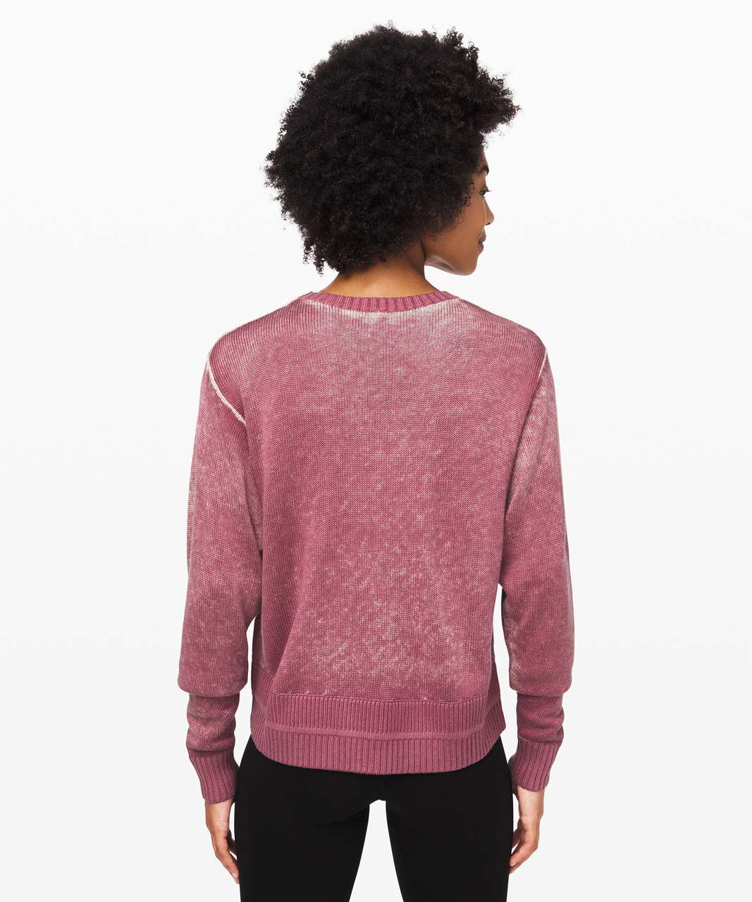 Lululemon Hazy Day Sweater - Plumful / Pink Bliss