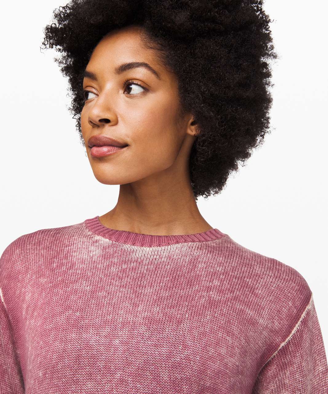 Lululemon Hazy Day Sweater - Plumful / Pink Bliss - lulu fanatics