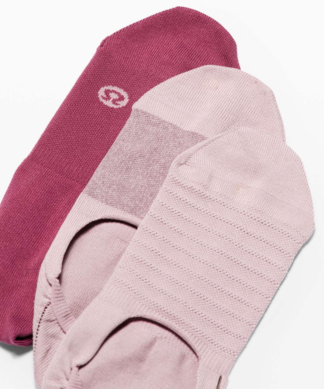 Lululemon Secret Sock *3-Pack - Pink Taupe / Moss Rose / Garnet - lulu  fanatics