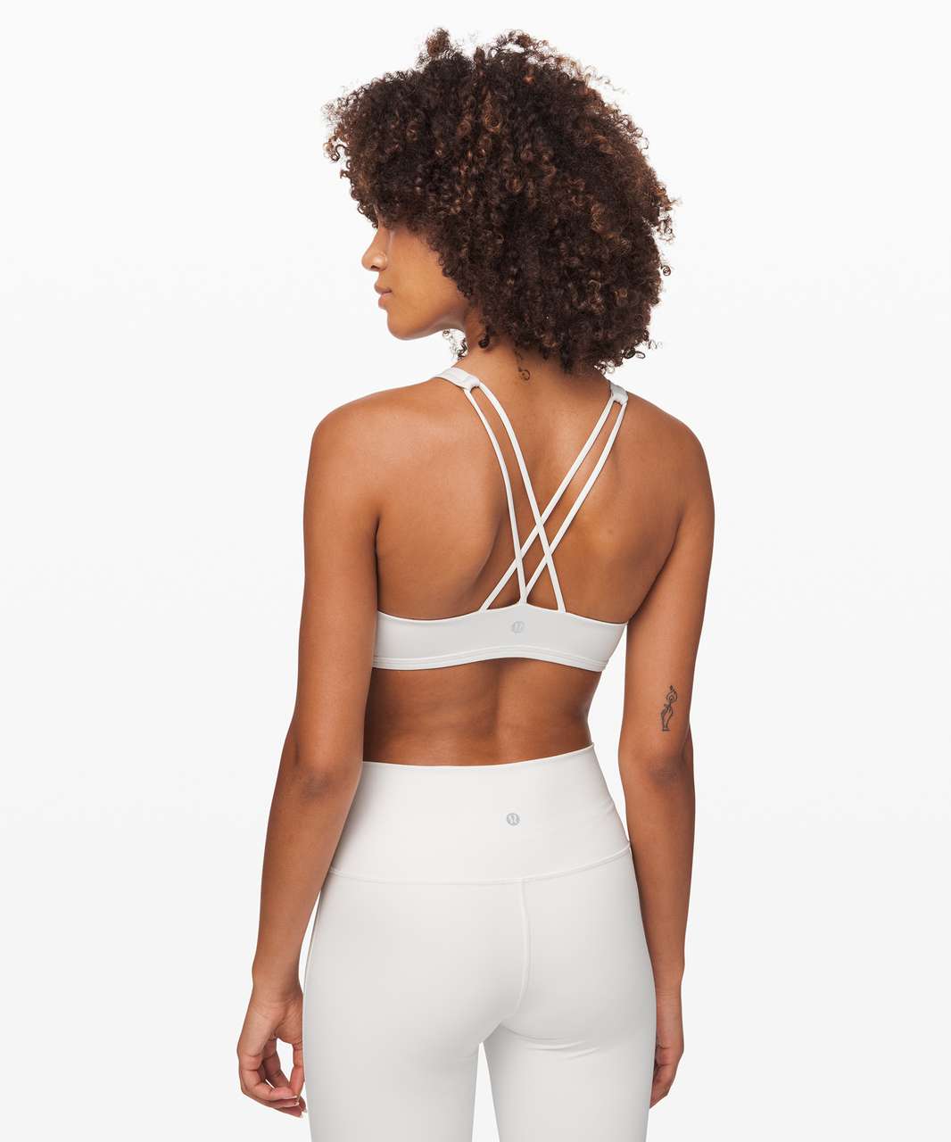 Lululemon Free To Be Bra High Neck - White