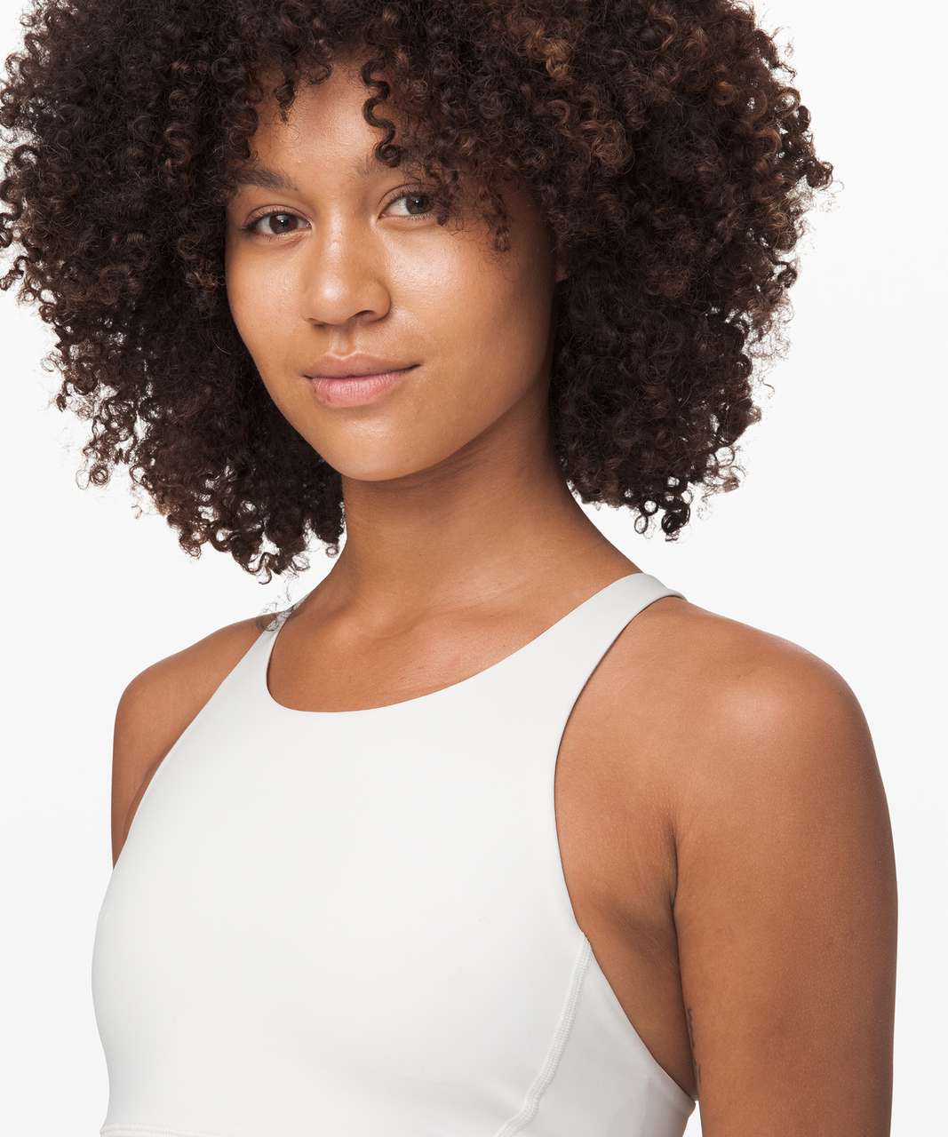 Lululemon Free To Be Bra High Neck - White