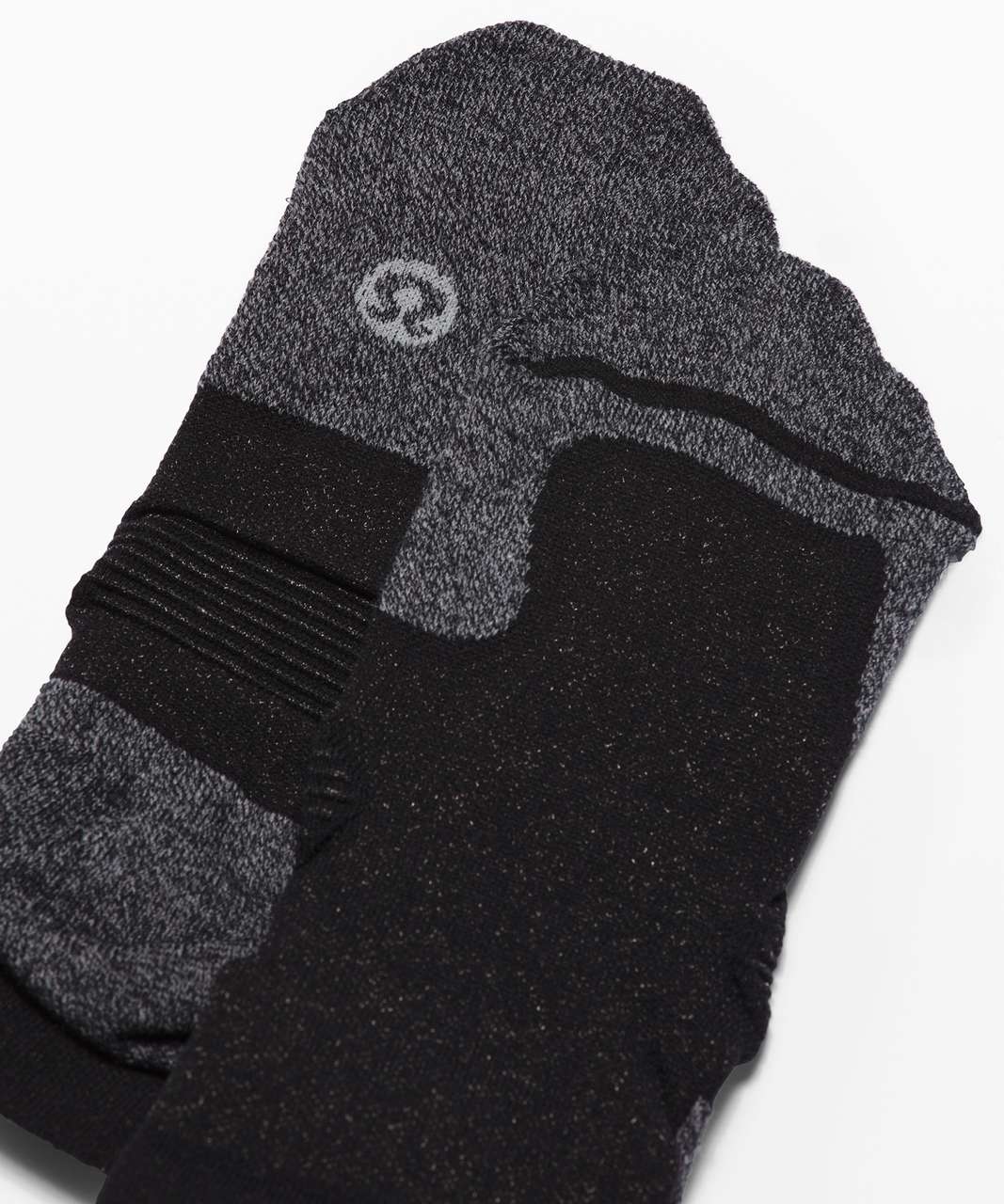 Lululemon Speed Ankle Sock *Silver - Black / Light Cast