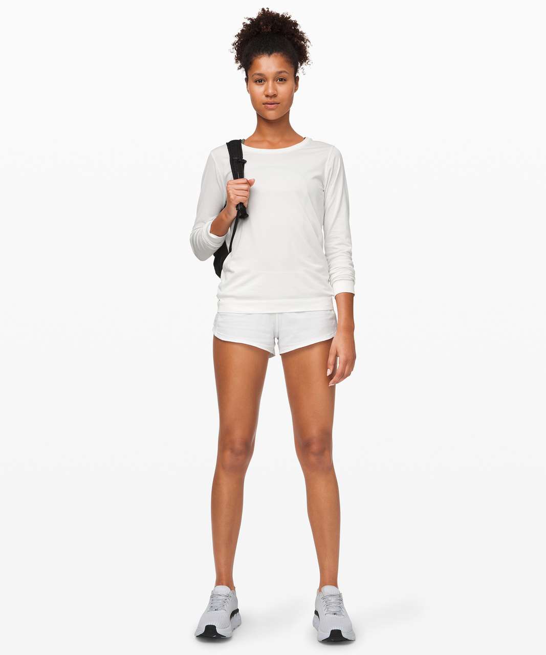 Lululemon White Speed Up Shorts 2.5” Size 0 - $29 (57% Off Retail