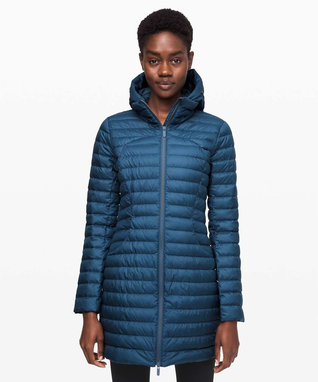 Lululemon Pack it Down Jacket *Long - Code Blue