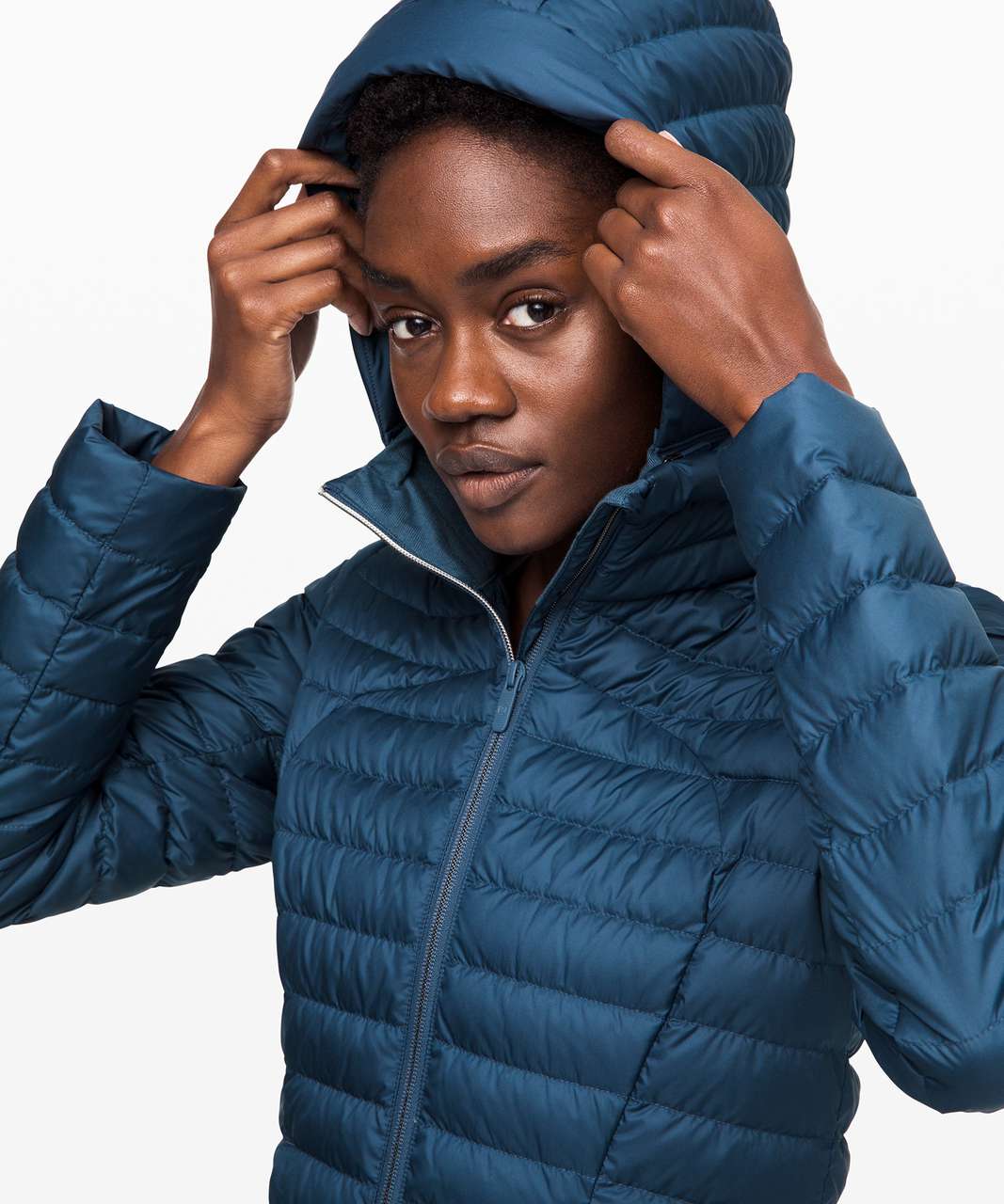 Lululemon Pack it Down Jacket *Long - Code Blue