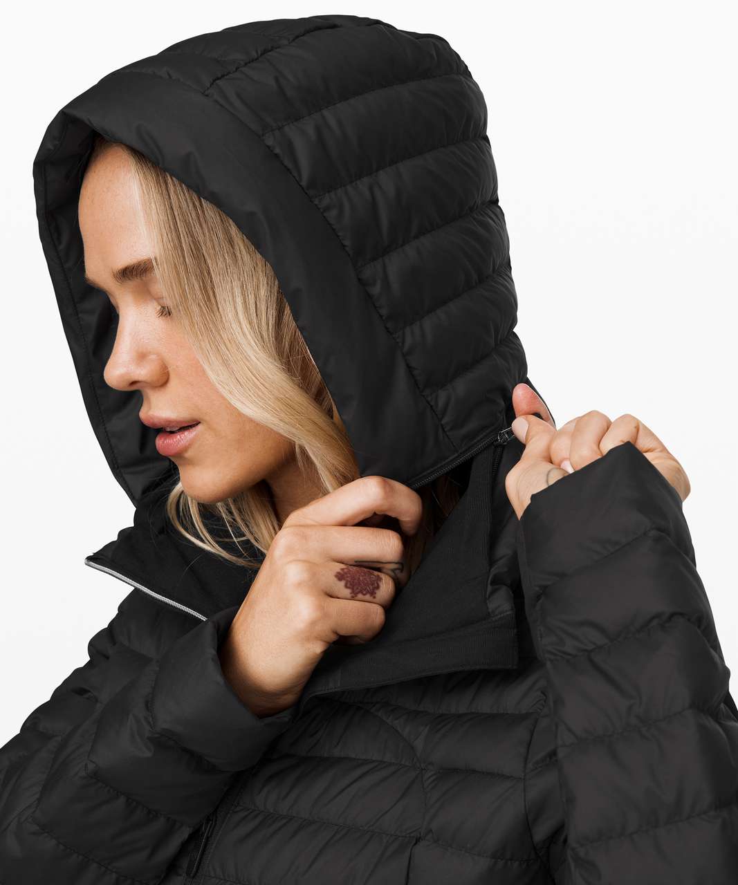 Lululemon Pack it Down Jacket *Long - Black (First Release) - lulu fanatics