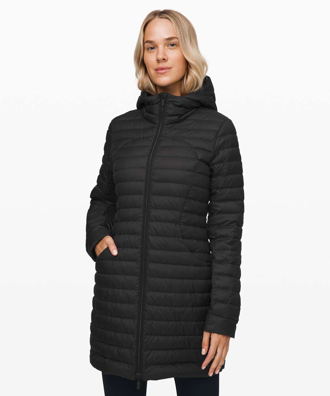 Lululemon Pack it Down Jacket *Long - Black (First Release)