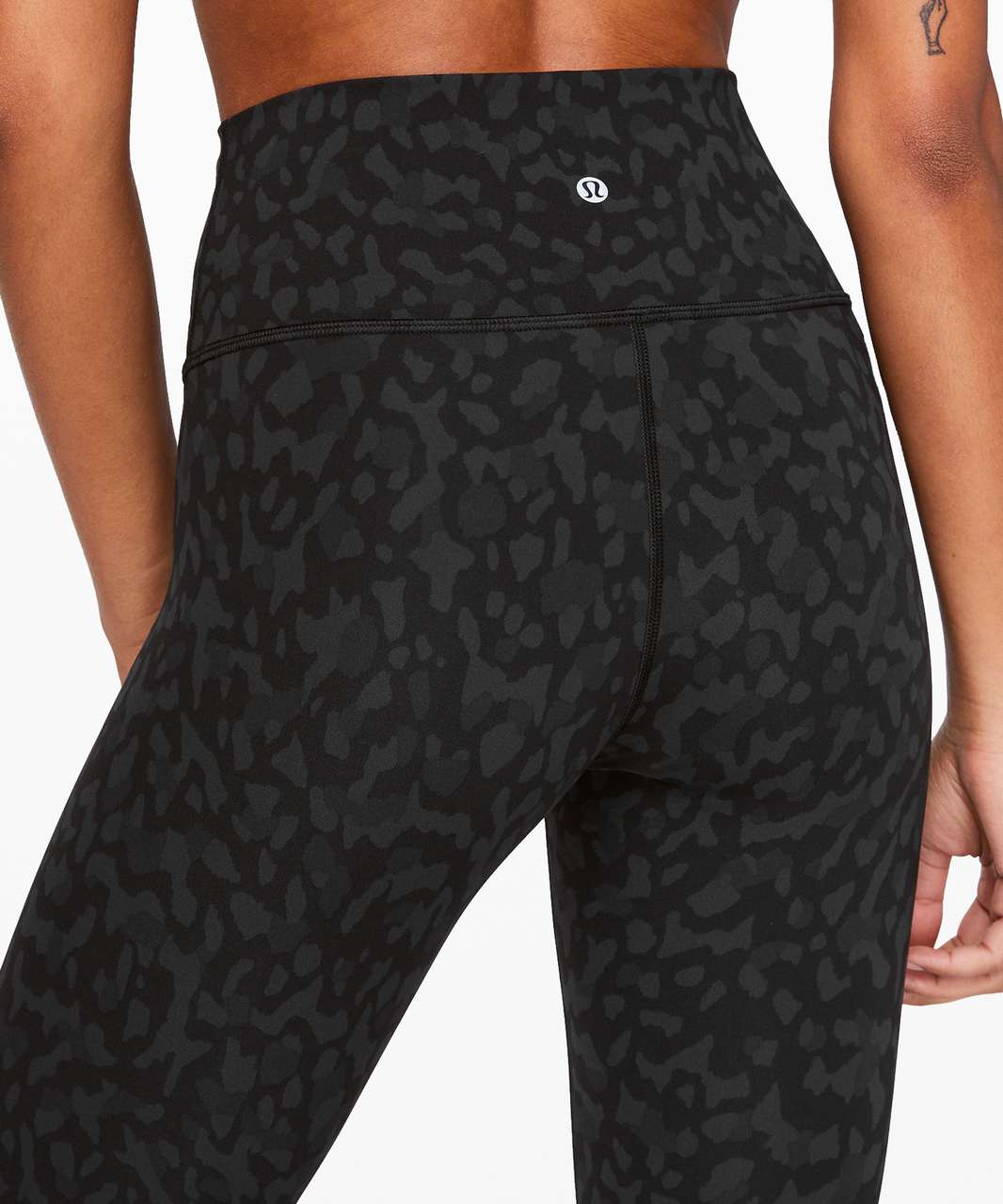 Lululemon WunderUnder Leggings Wild Thing Camo Deep Coal Multi Camo 21”  Size 6 Black - $65 (26% Off Retail) - From Miranda