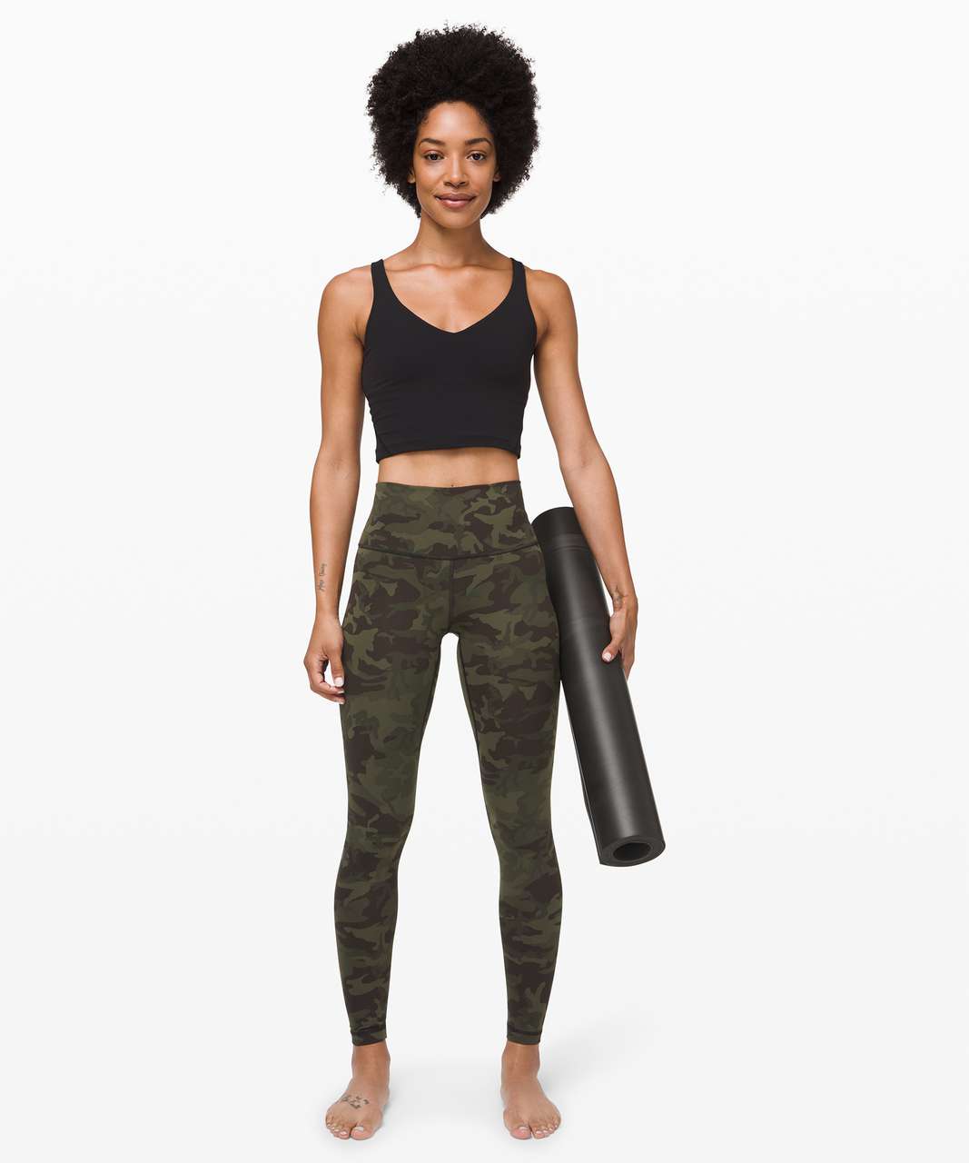 Lululemon Wunder Under High-Rise Tight 28" *Full-On Luxtreme - Incognito Camo Multi Gator Green