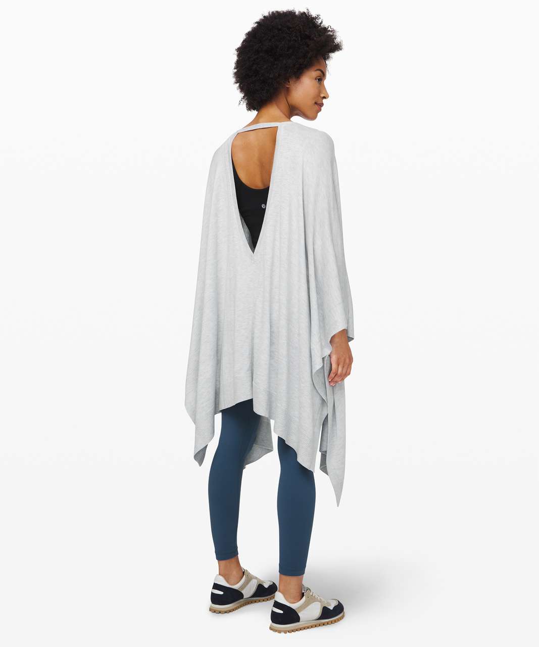 Lululemon Throw It On Wrap - Heathered Core Ultra Light Grey