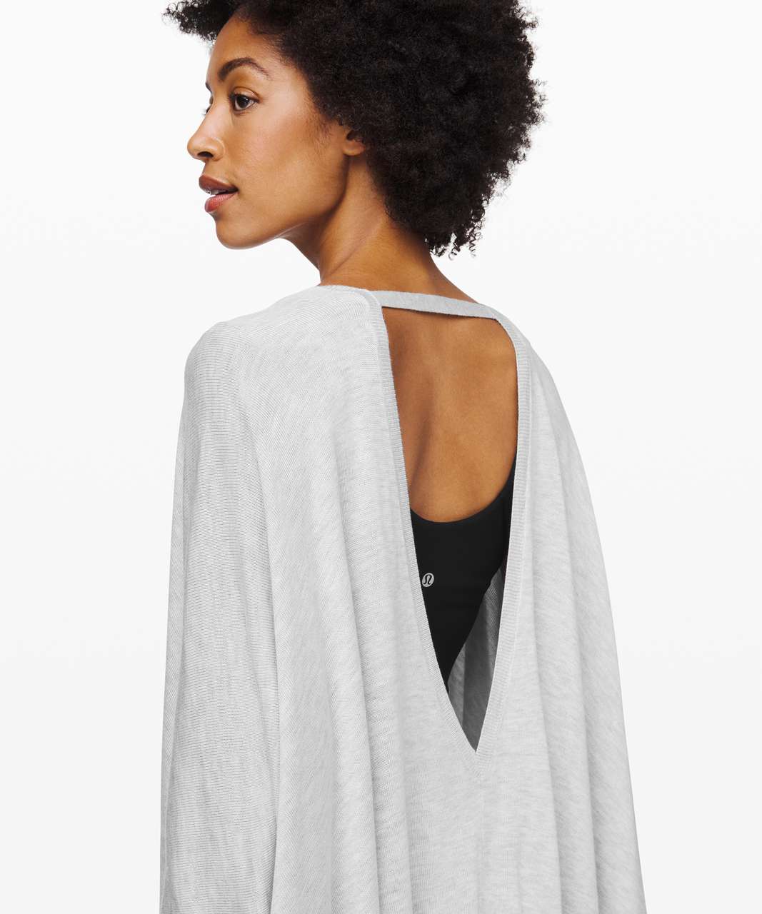 Lululemon Throw It On Wrap - Heathered Core Ultra Light Grey