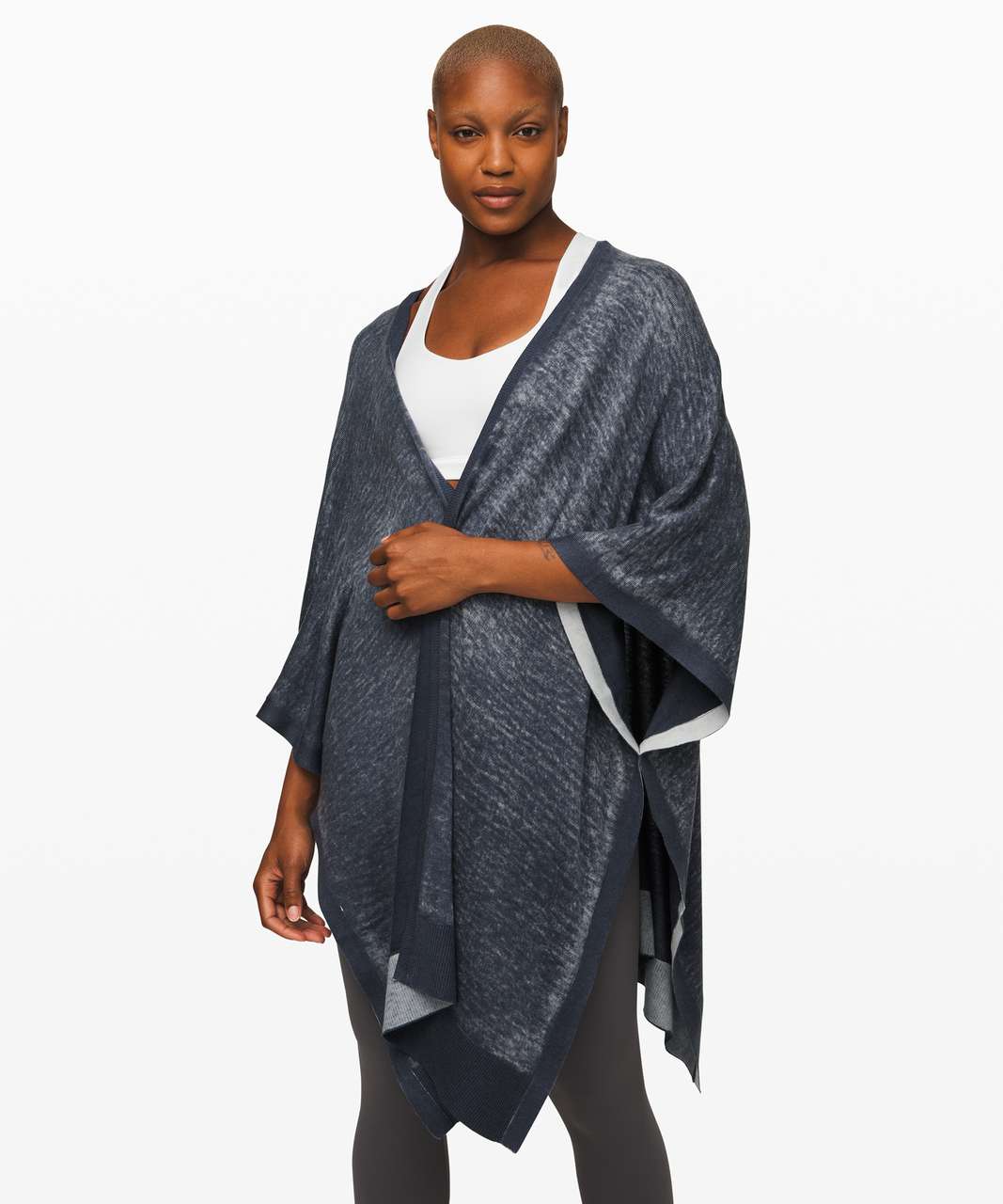 Lululemon Throw It On Wrap - Shadow Blue / Almost Blue