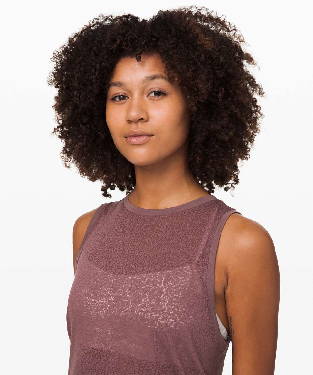 Lululemon Meet Halfway Tank - Polar Shift Veil Antique Bark