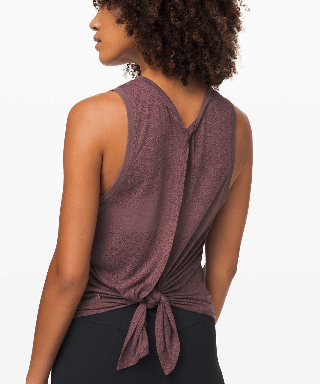 Lululemon Meet Halfway Tank - Polar Shift Veil Antique Bark