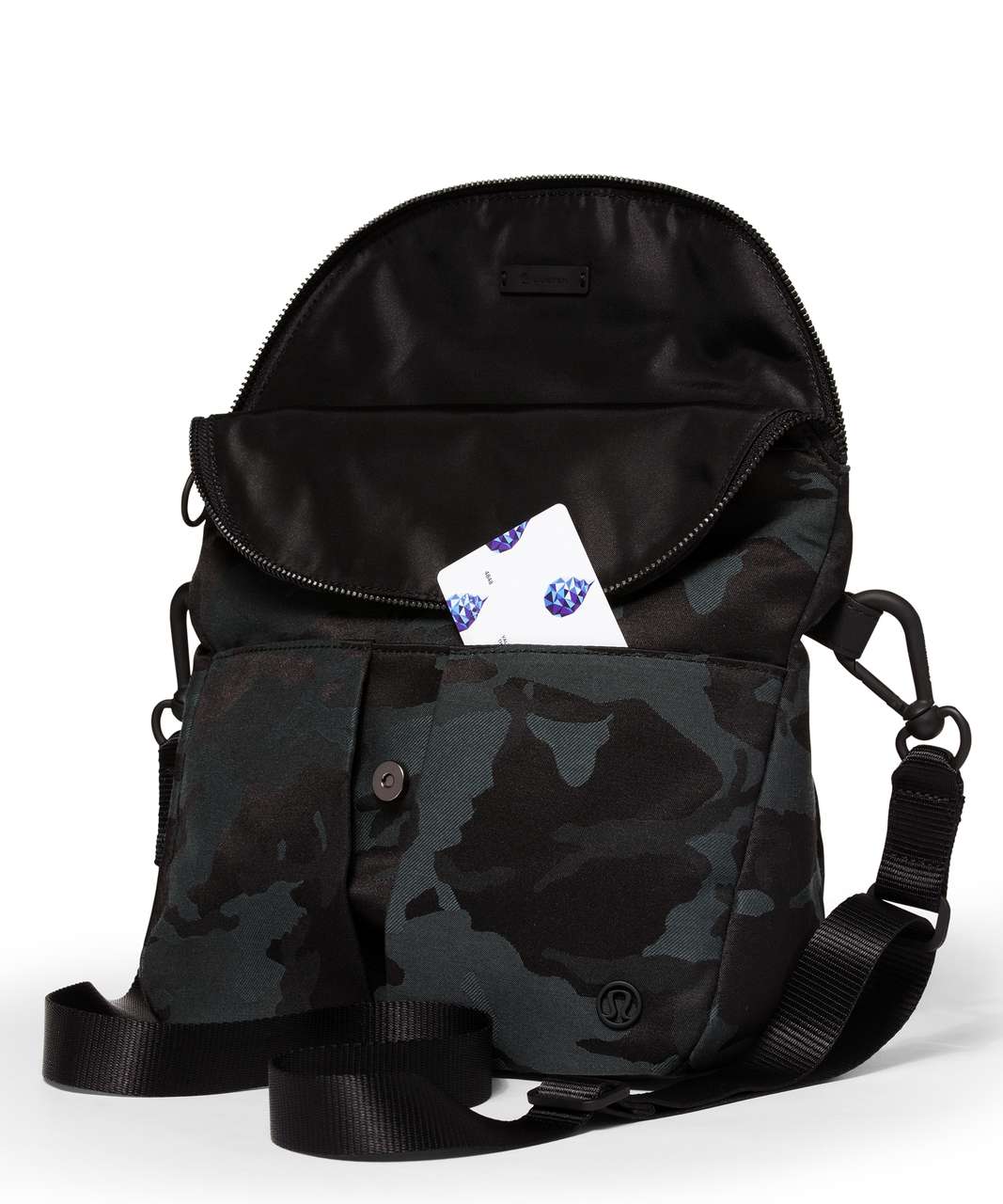 Lululemon All Night Festival Bag *5L - Jacquard Camo Cotton Obsidian / Black