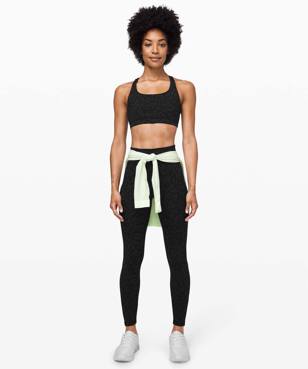 Lululemon Energy Bra - Formation Camo Deep Coal Multi