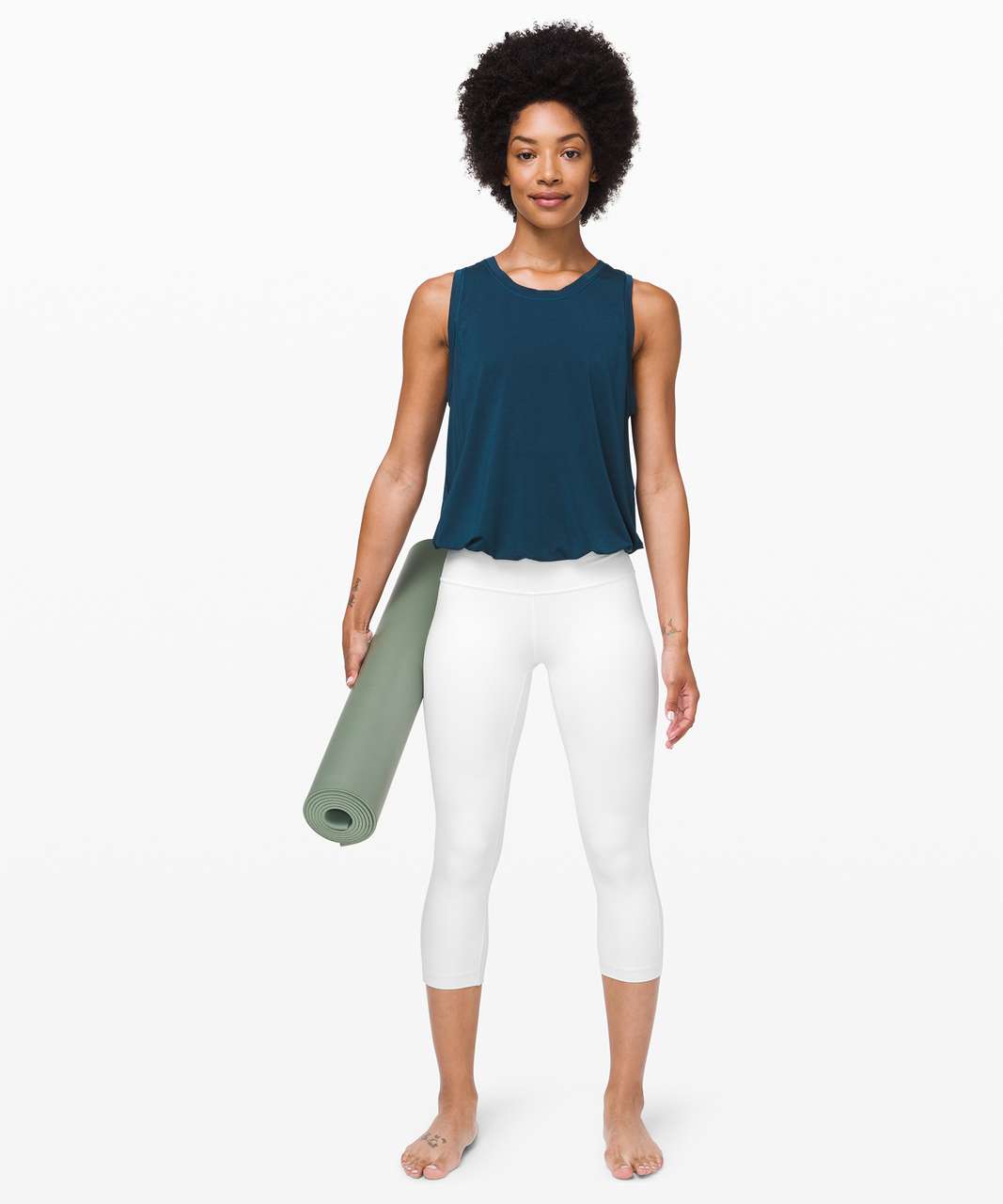 Lululemon Calm and Serene Tank - Night Diver