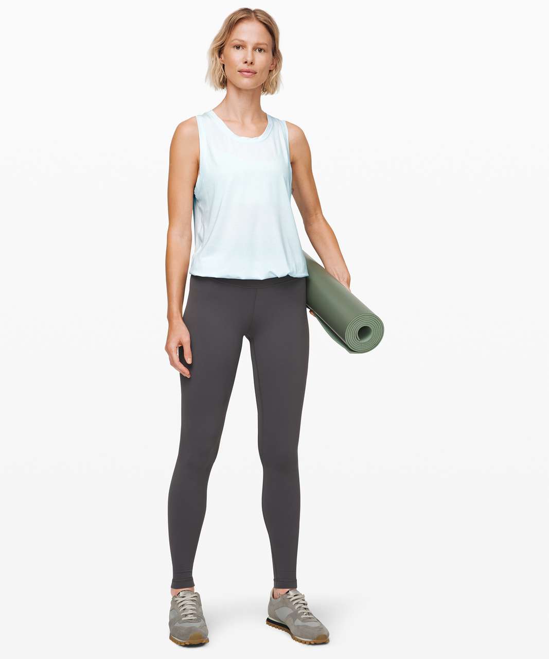 Lululemon Calm and Serene Tank - Almost Blue