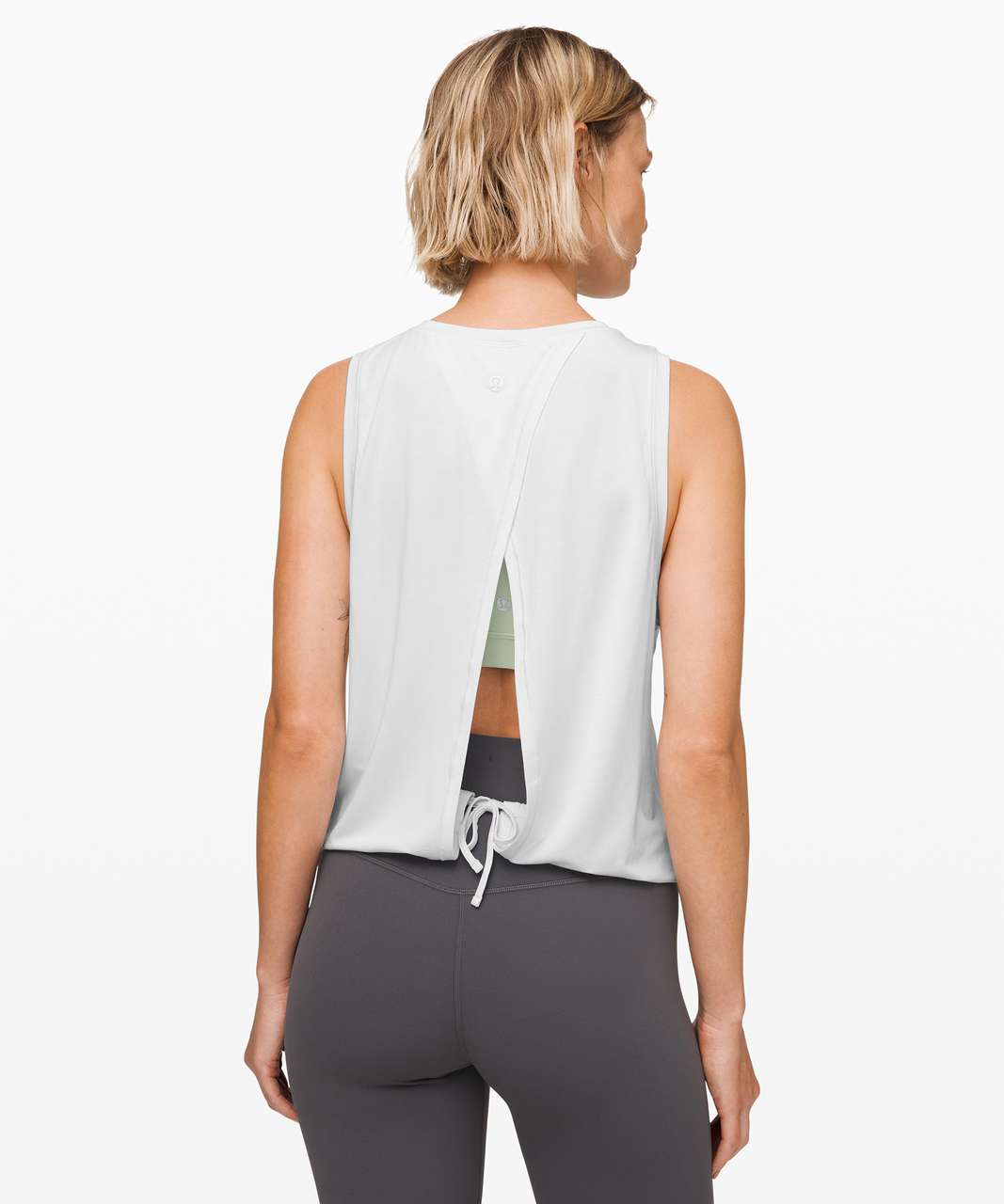 Lululemon Calm and Serene Tank - Almost Blue