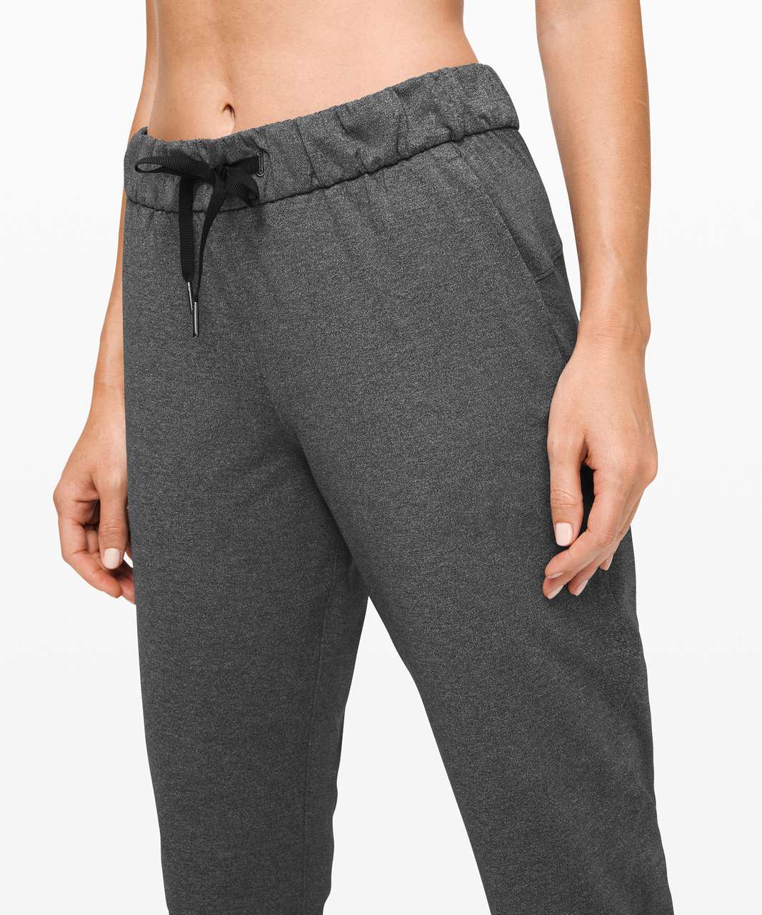 Lululemon On The Fly Pant in Heathered Black, Women's Fashion