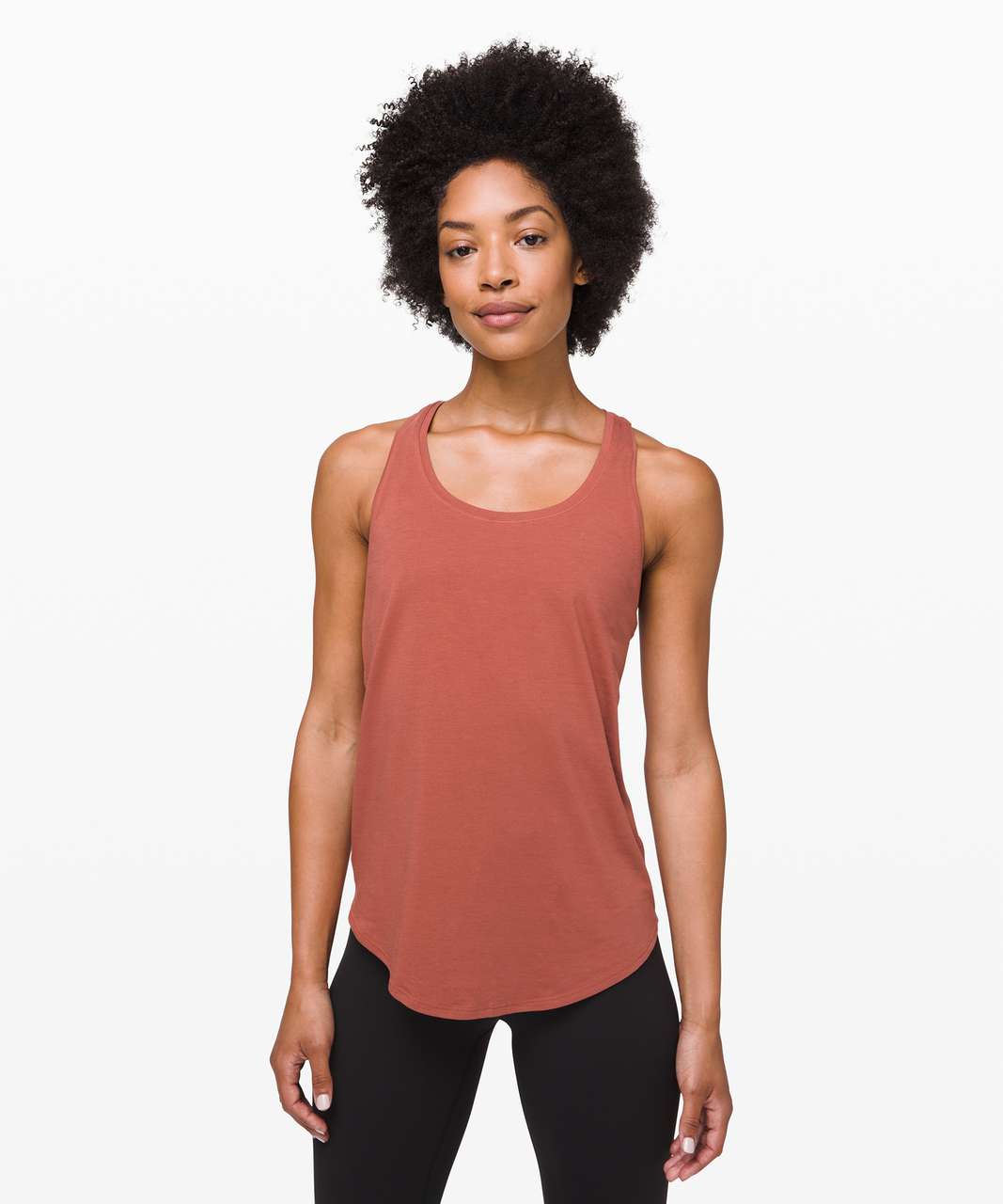 Lululemon Love Tank *Pleated - Rustic Clay