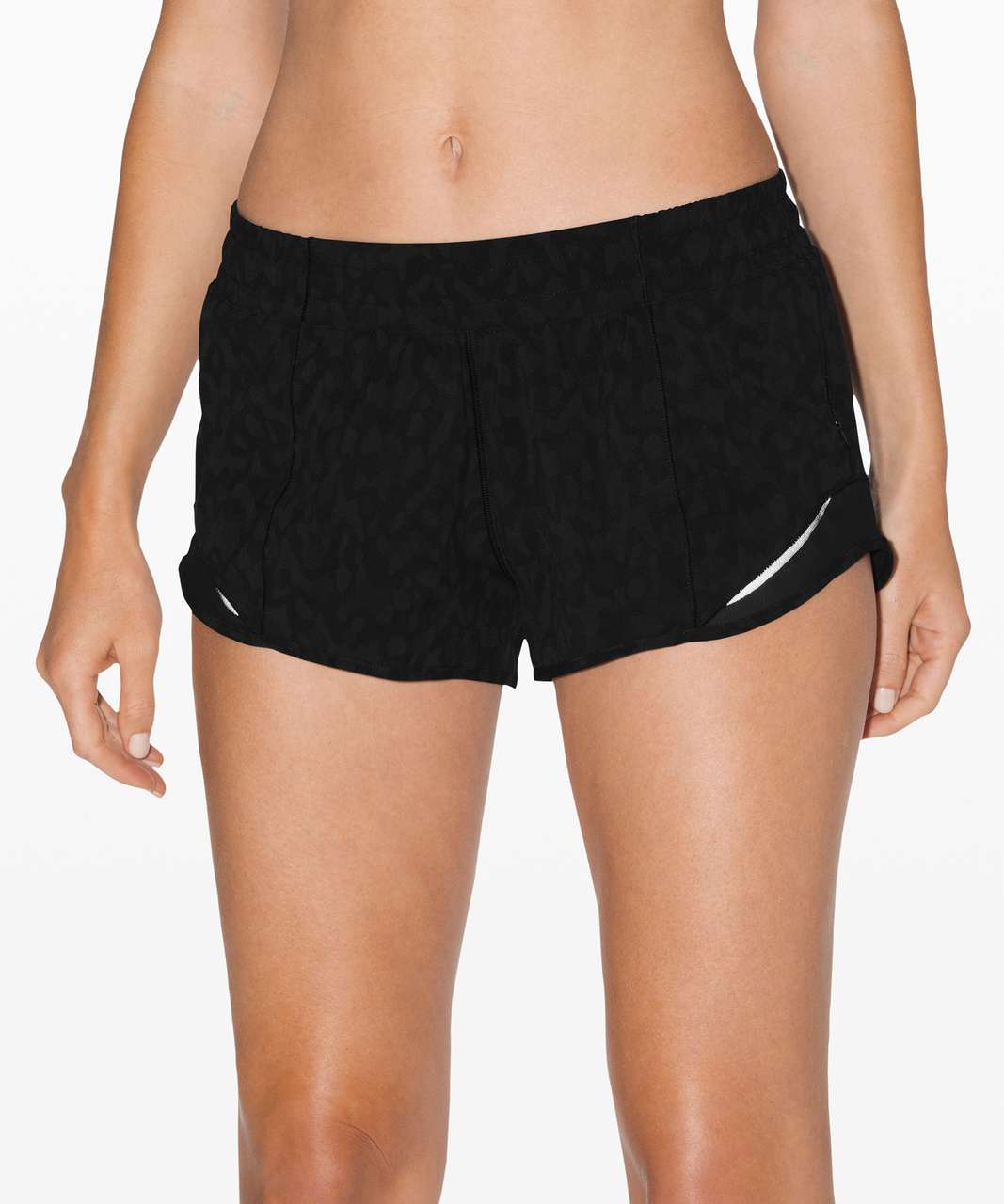 Lululemon Hotty Hot Short II *2.5" - Formation Camo Deep Coal Multi  / Black