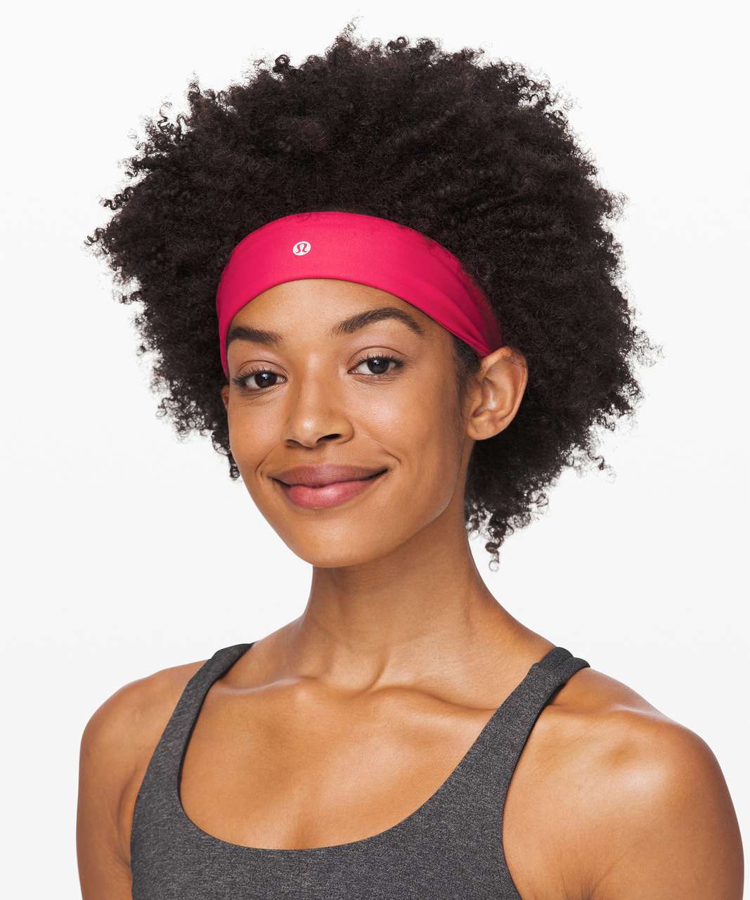 Lululemon Fly Away Tamer Headband II - Heartthrob